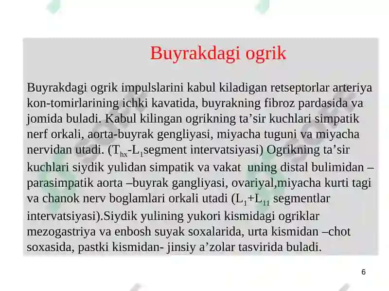 Urologik Kasalliklardagi Simptomlar 6