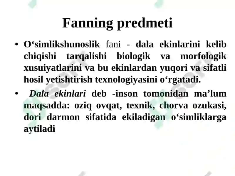 O‘simlikshunoslik 6