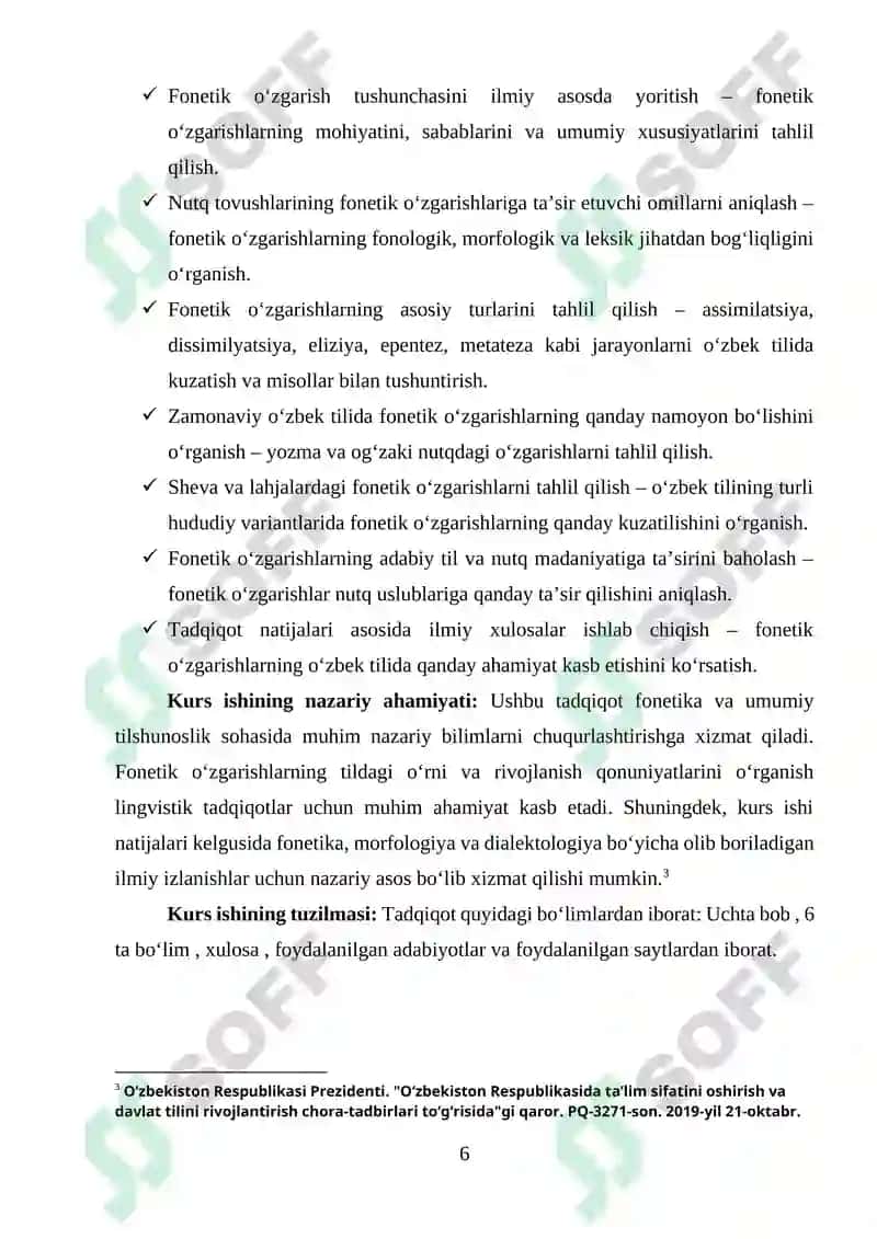 Nutq tovushlarining fonetik oʻzgarishlari 6