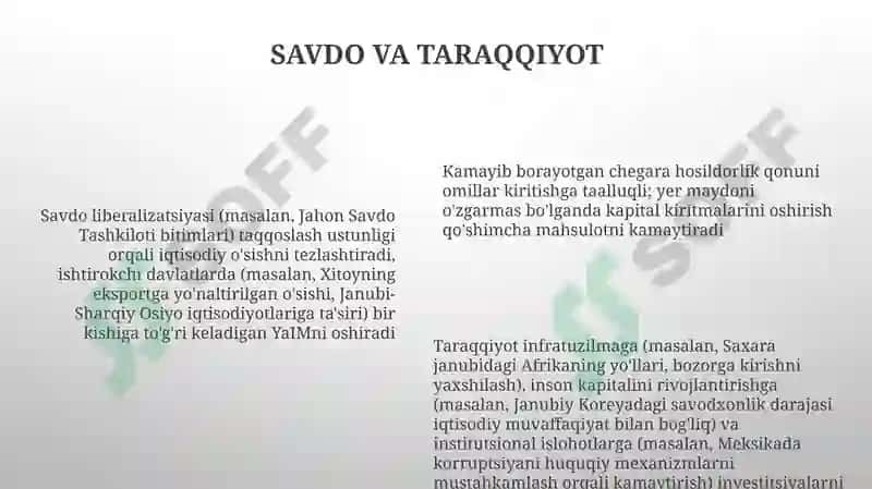 Rivojlanishning asosiy qonunlari 6