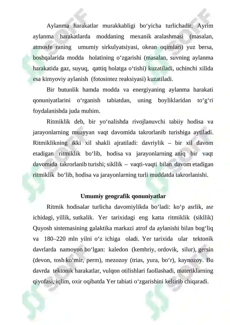 Umumiy geografik qonuniyatlar 6