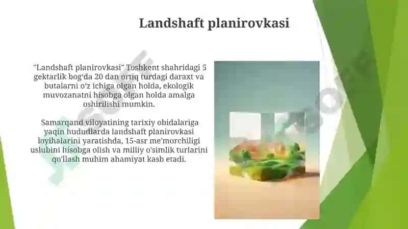 Landshaft haqida tushuncha 6