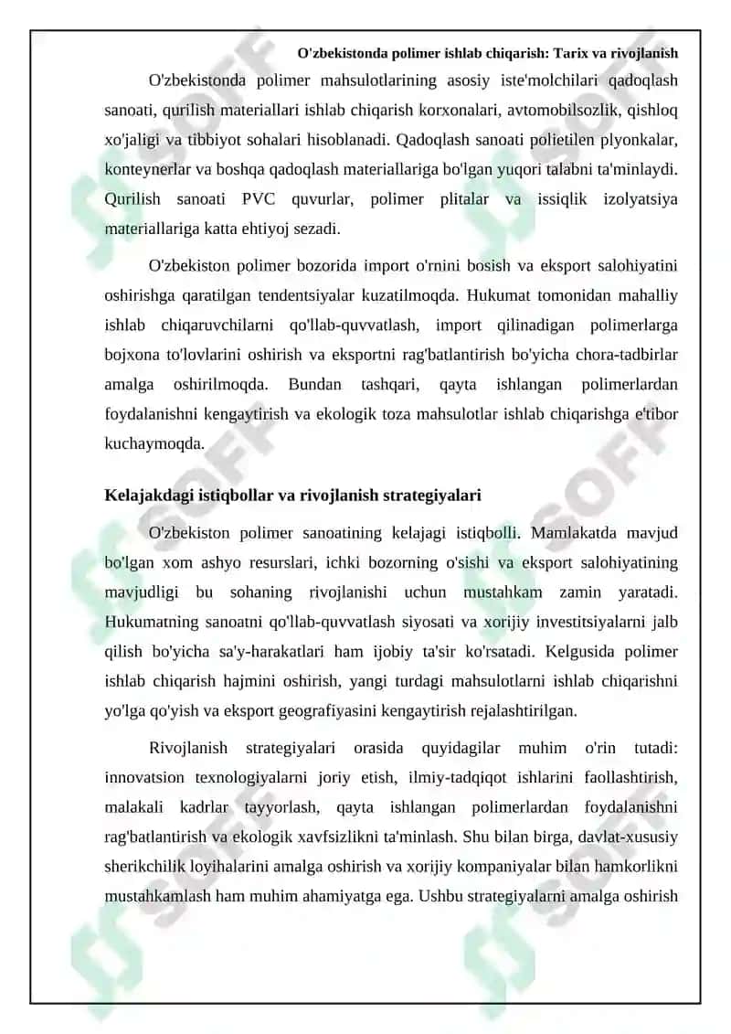 O'zbekistonda polimer ishlab chiqarish 6
