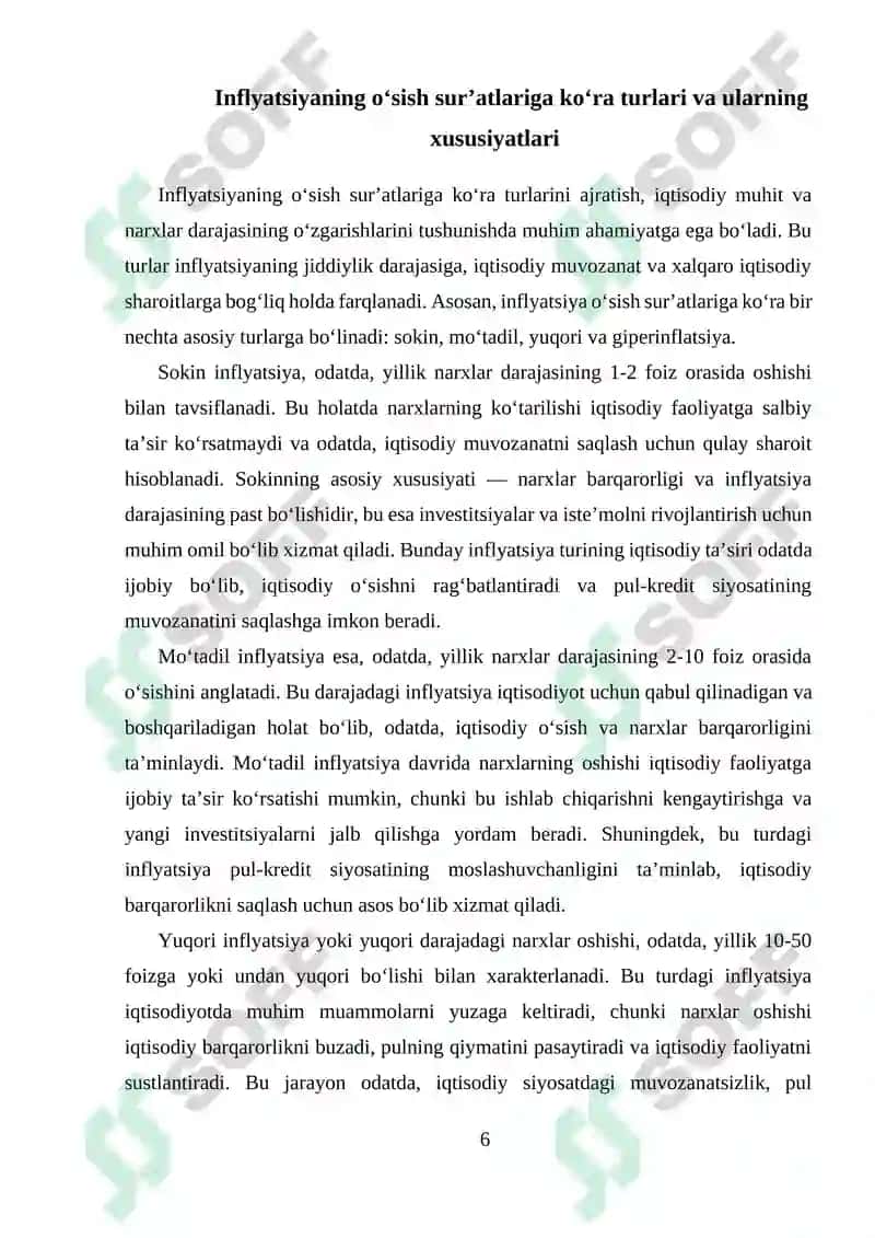 Inflyatsiya turlari 6