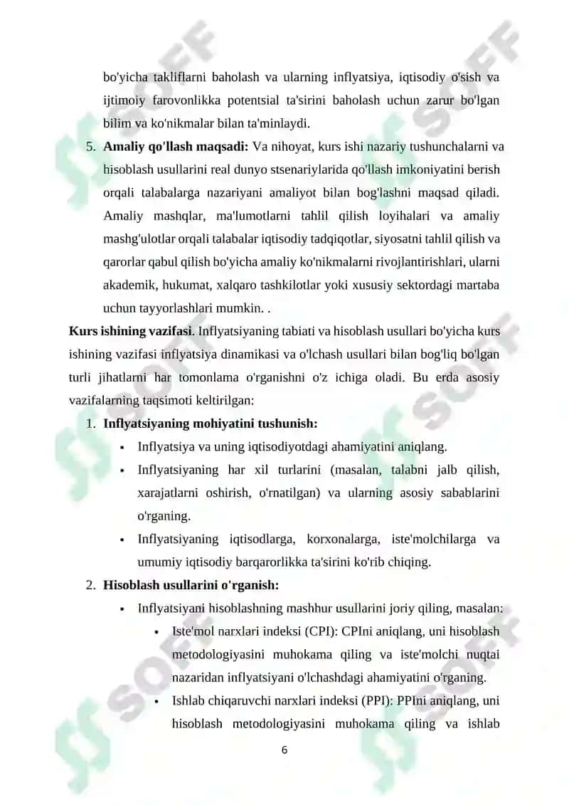 INFILATSIYANING MOHIYATI VA HISOBLANISH USULLARI 6