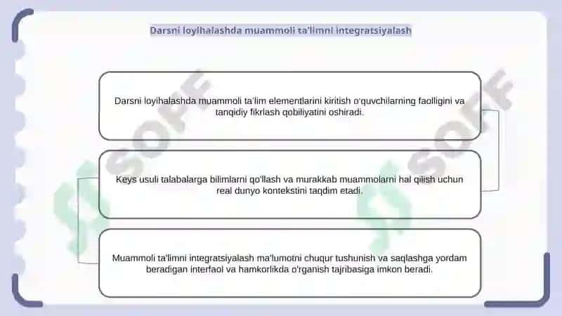 Muammoli ta'lim elementlari va keys metodi 6