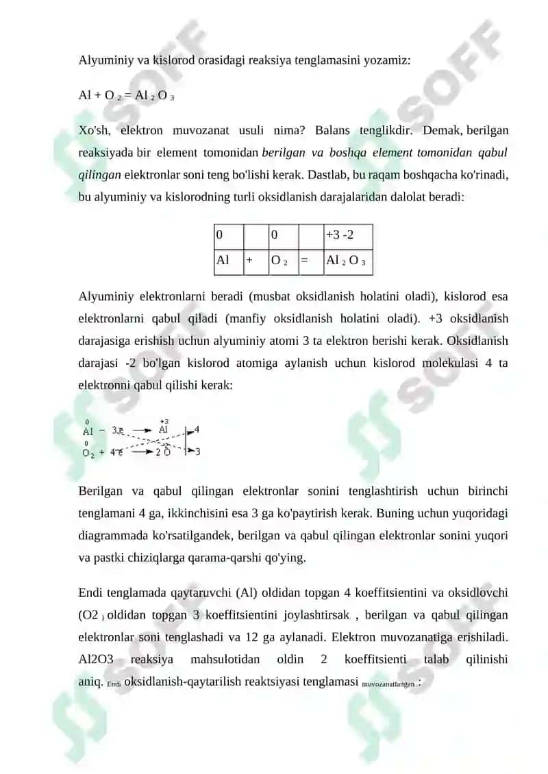 Oksidlanish–qaytarilish reaksiyalarining ahamiyati 6