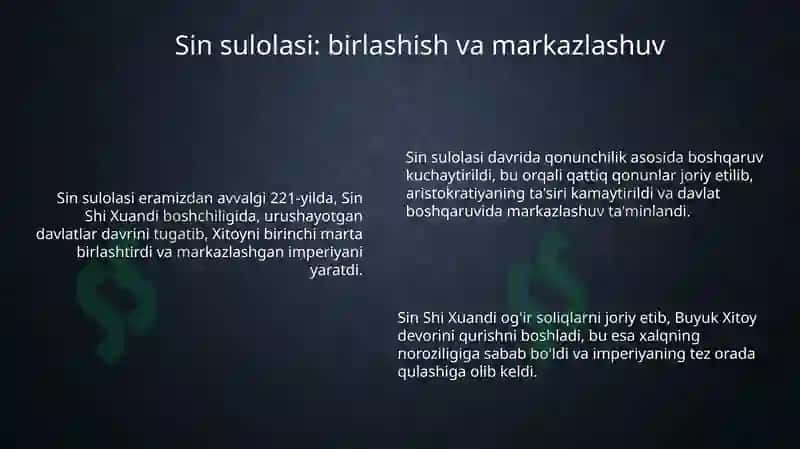 CHJOU, SIN VA XAN PODSHOLIGI DAVRIDAXITOY 6