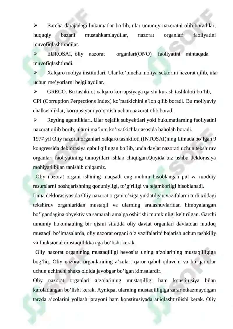Moliyaviy nazoratni tashkil etish amaliyoti 6