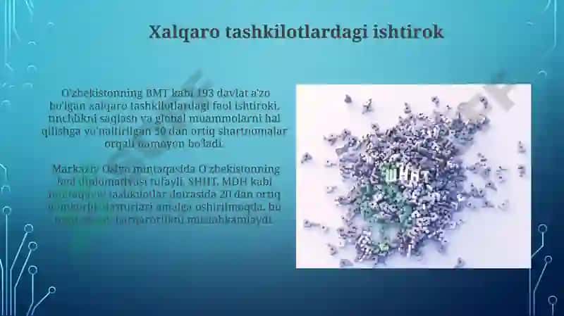 Madaniy almashinuv va diplomatiya 6