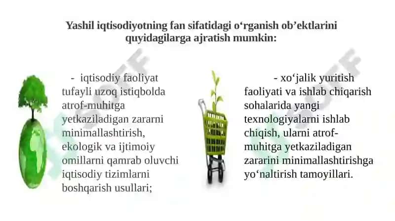 Yashil Iqtisodiyot 6