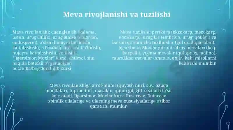 Jigarsimon Moxlar Sinflari 7