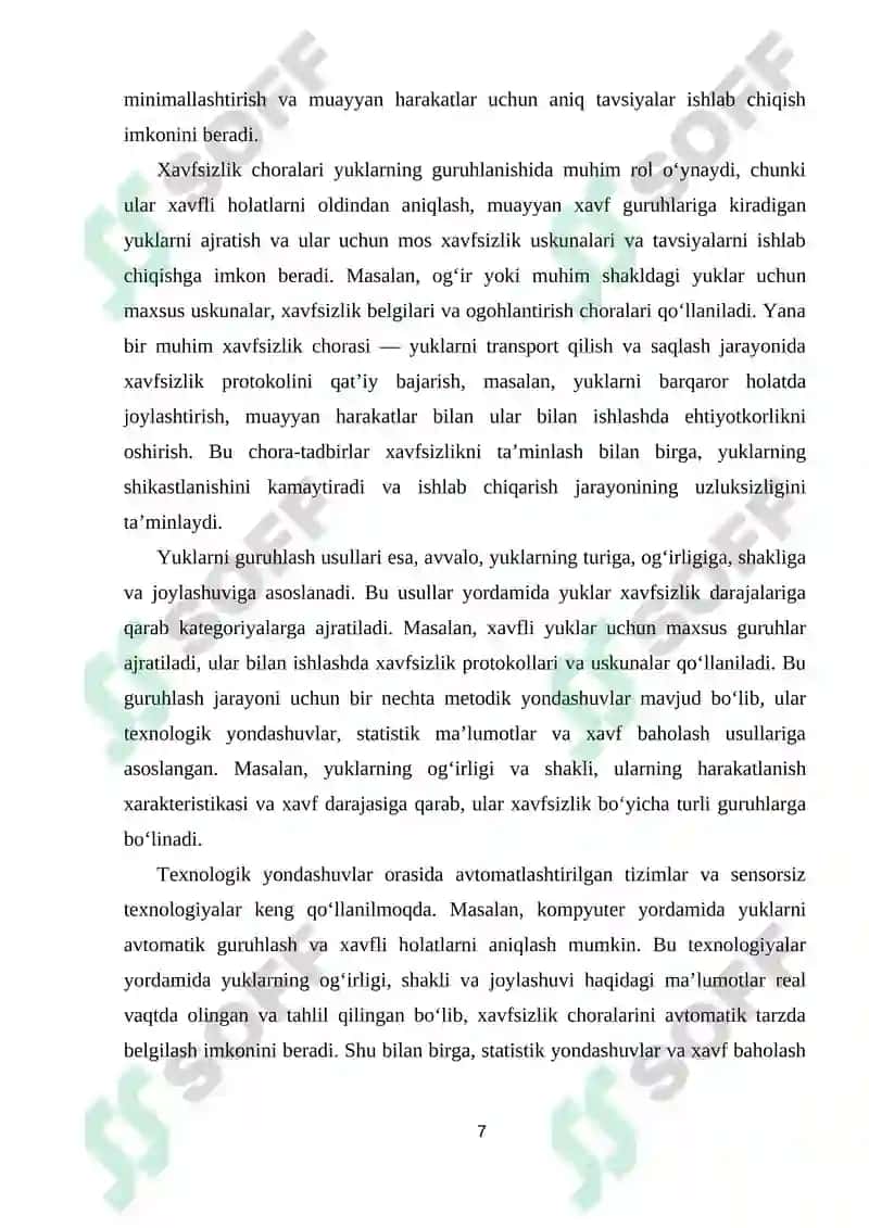 Xavfsizlik bo‘yicha guruhlash 7