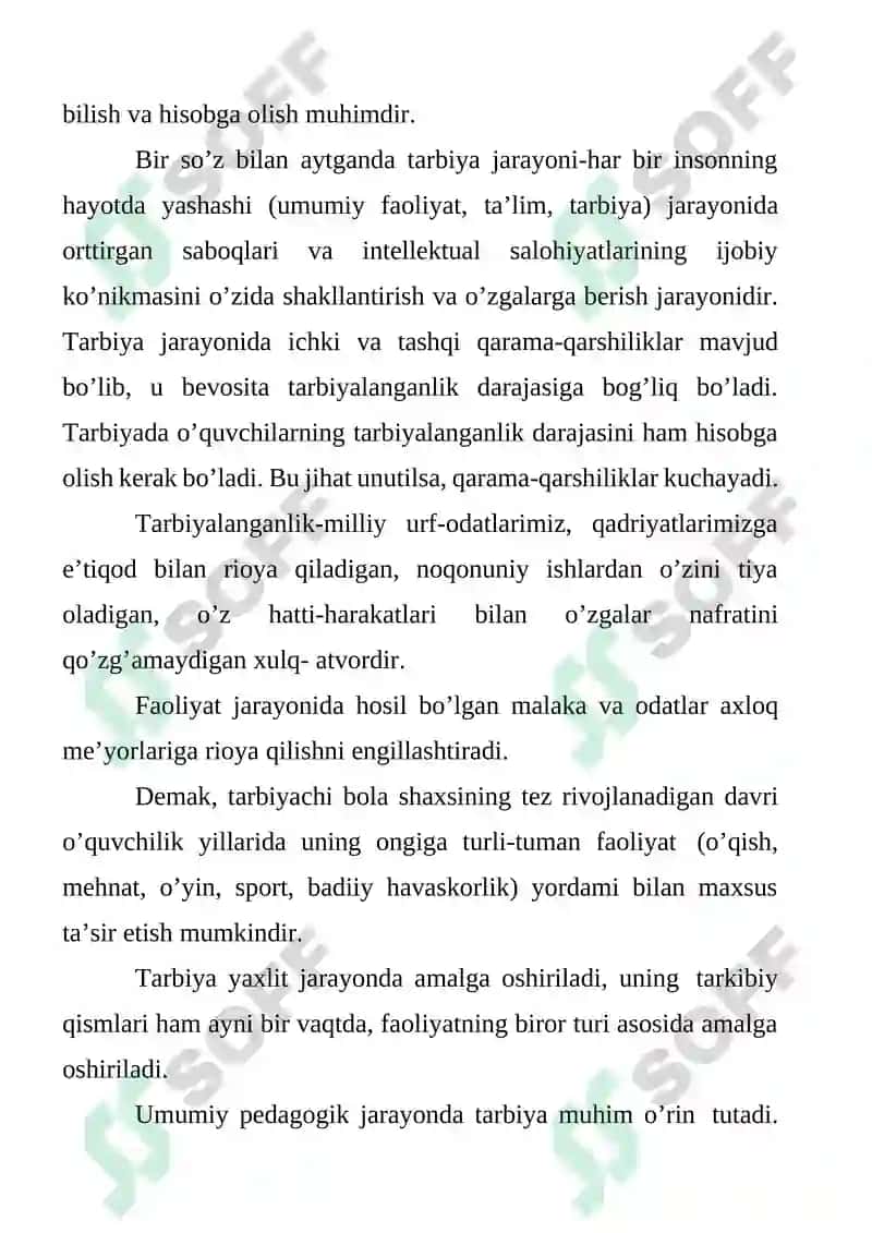 MTT va maktab ta'lim-tarbiya ishidagi izchilikning mazmuni 7