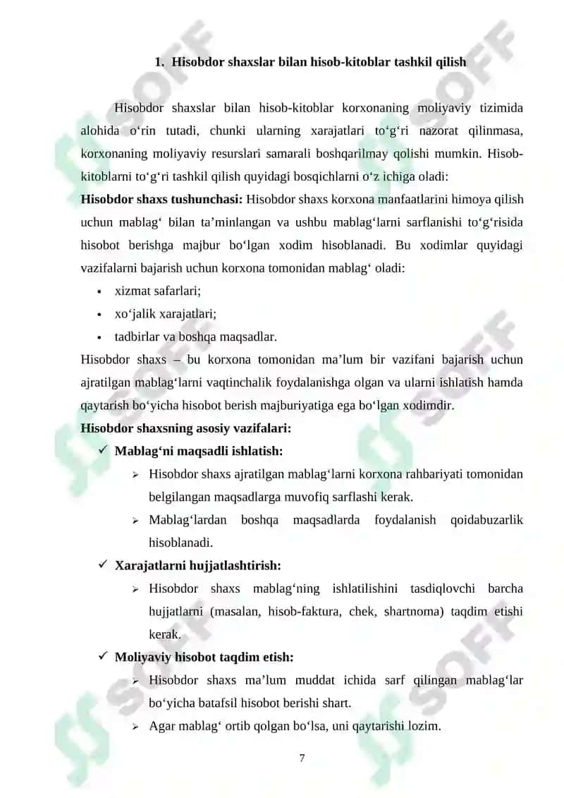Hisobdor shaxslar bilan hisob-kitoblar hisobi 7
