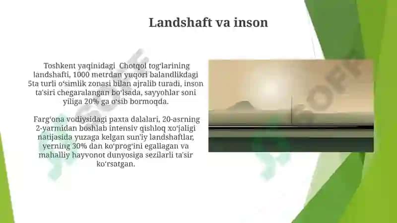 Landshaft haqida tushuncha 7