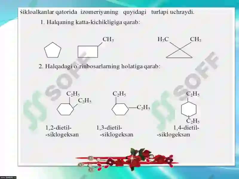 Sikloalkanlar 7