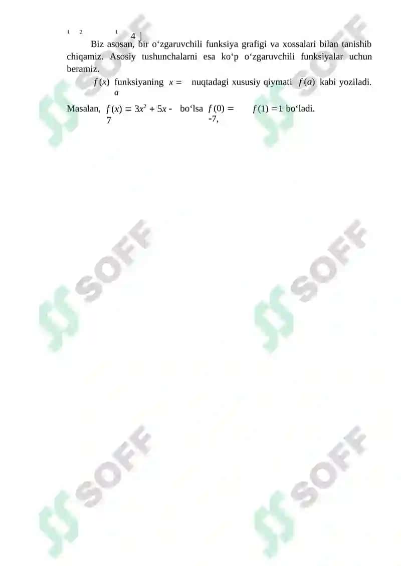 IQTISODCHILAR UCHUN MATEMATIKA 7