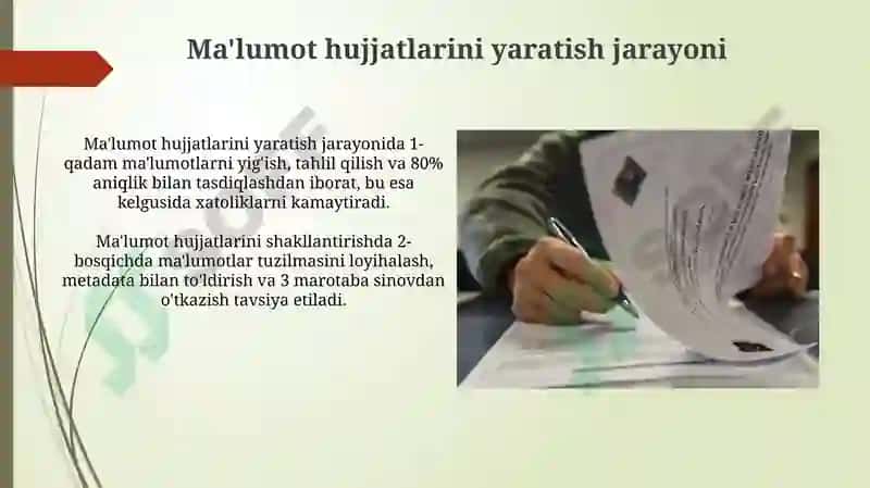 Ma'lumotaxborothujjatlari 7