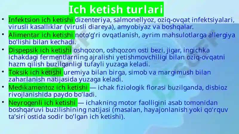 Surunkali diareya 7