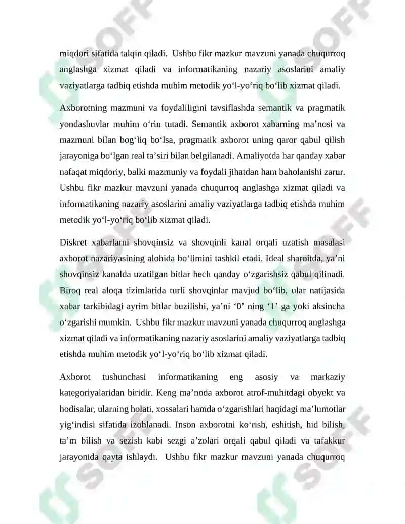 Informatikaning Nazariy Asoslari 7