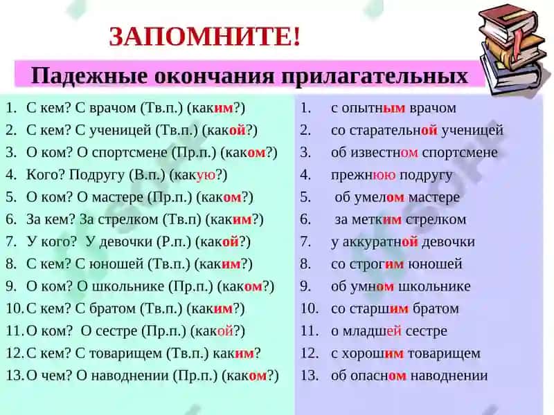 Предложно-падежная система 7