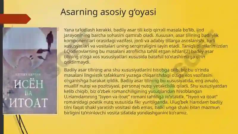"Isyon va itoat" 7
