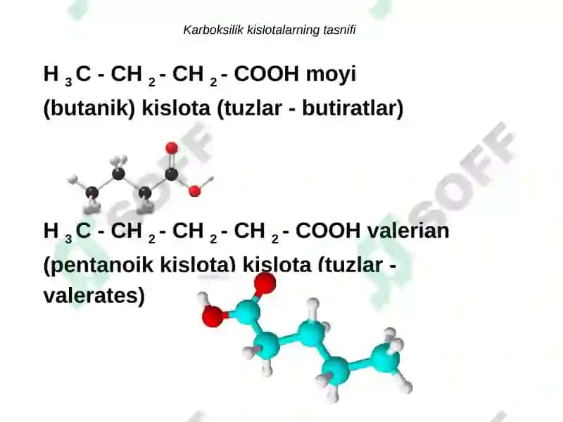 Karboksil birikmalari. Gidroksi kislotalar, keton kislotalar 7