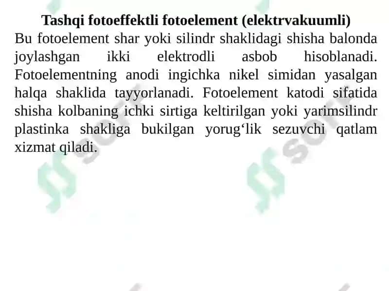Elektr yoritishda o‘lchash usullari va asboblari 7