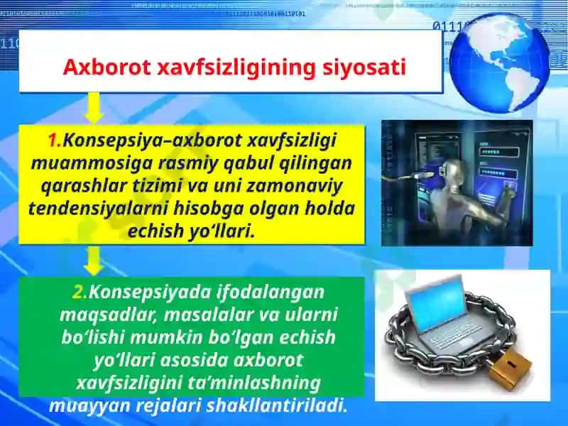 Axborot xavfsizligi 7