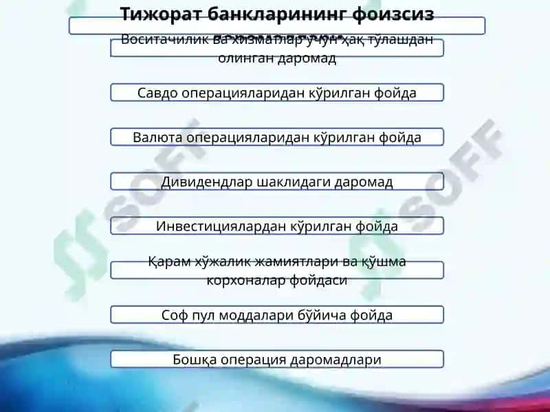 Даромадлар ва ҳаражатлар ҳисоби 7