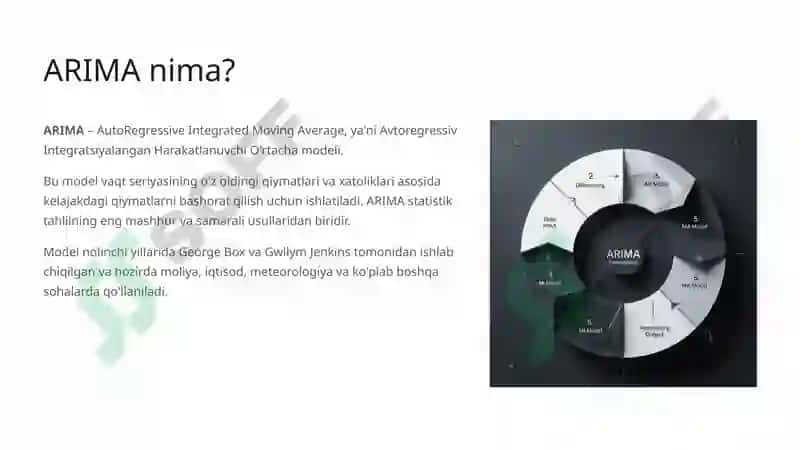 Vaqt Seriyalarini Tahlil Qilish 7