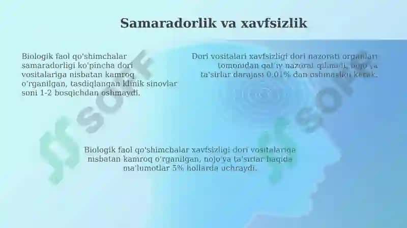 Biologik faol qo'shimchalar 7