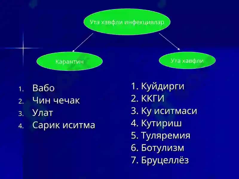 Ута хавфли касалликлар 7