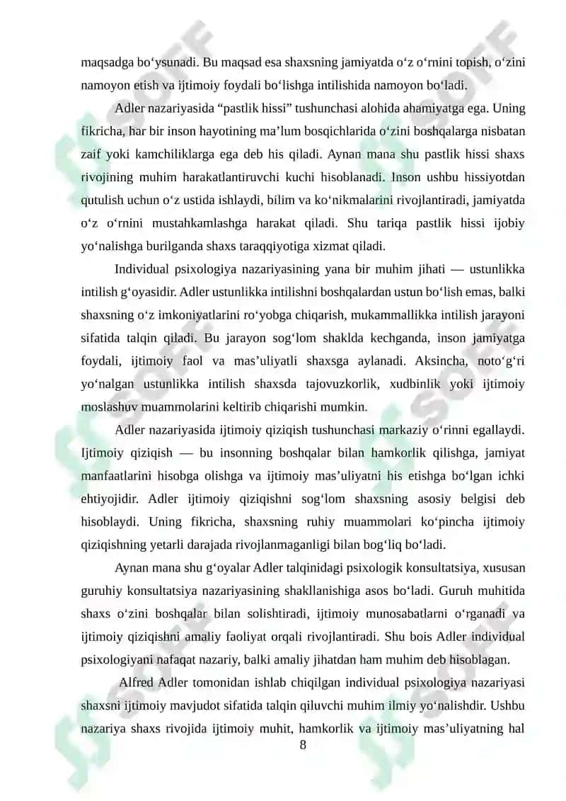 ADLER TALQINIDAGI GURUHIY KONSULTATSIYA 7