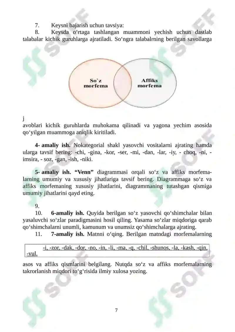Gapning sxematik tahlili 7
