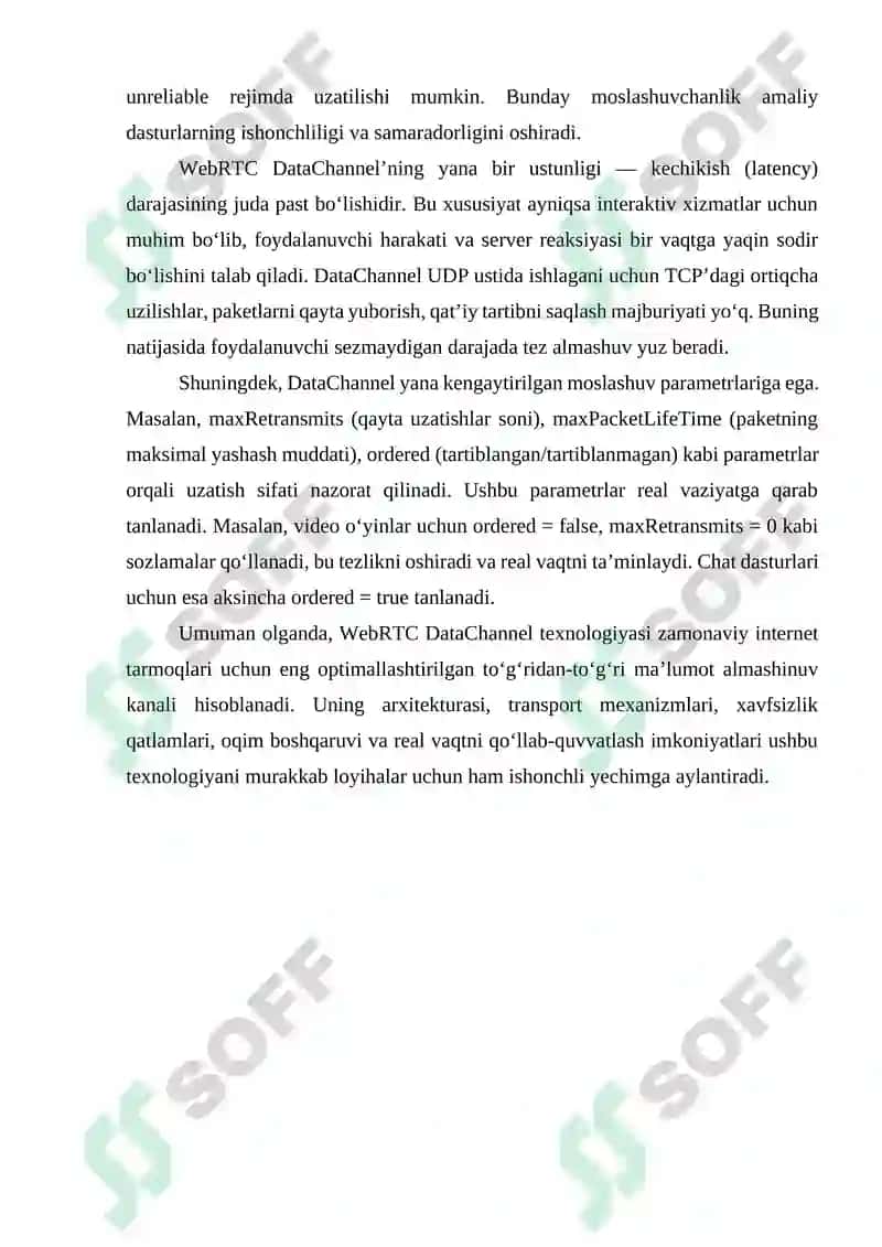 Pythonda WebRTC DataChannel Orqali Ma'lumot Almashish 7