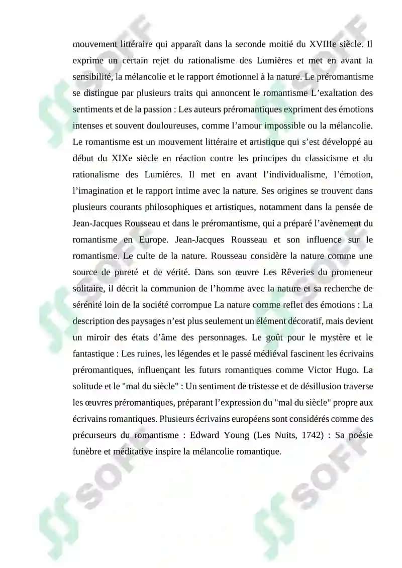 La littérature française.  Le romantisme 7