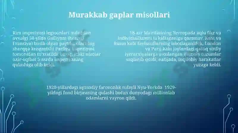 Ergashgan va qõshma gaplar 7