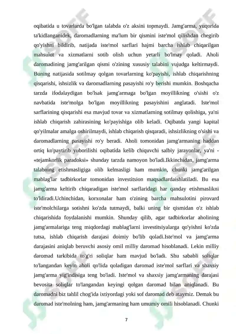 IS'TEMOL VA UNING HAJMIGA TA'SIR ETUVCHI OMILLAR 7