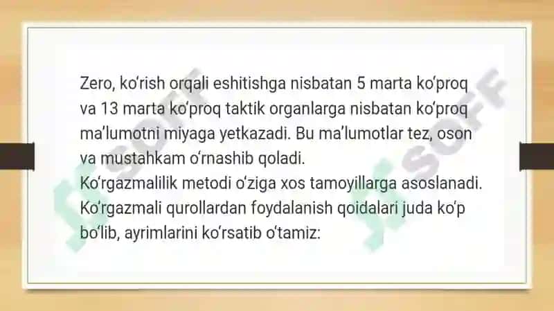 Biologiyadan ko‘rgazmali qurollar fanining tarixi 7