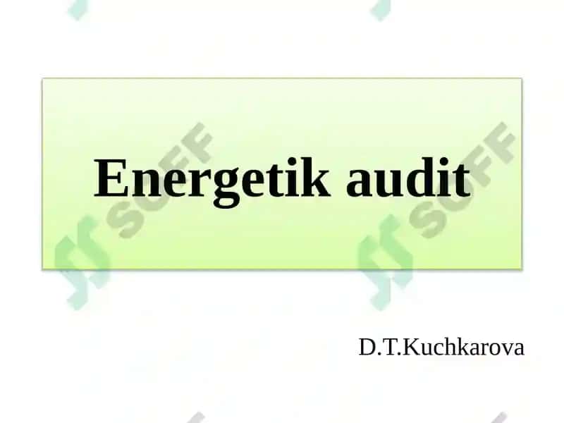 Energetik menejment 7