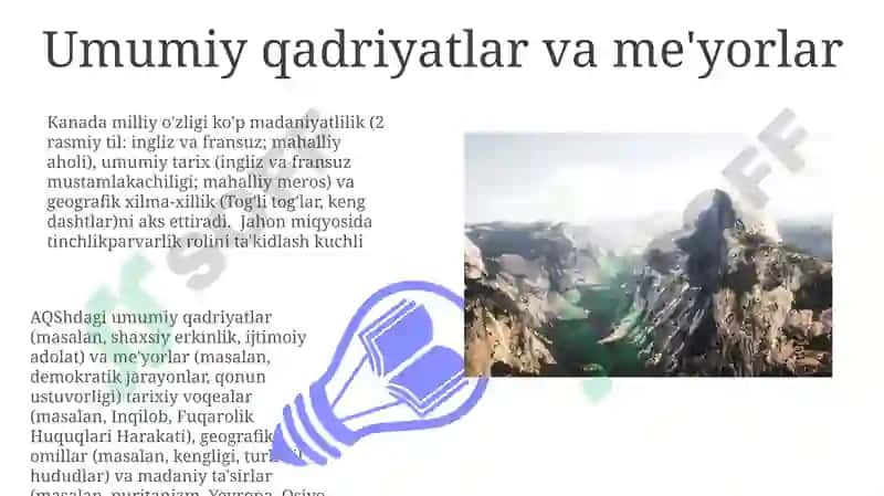 Milliy doni shakllantiruvchi omillar 7