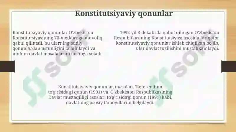 O’zbekiston diyoridagi davlatlar qonunchilik tarixi 7