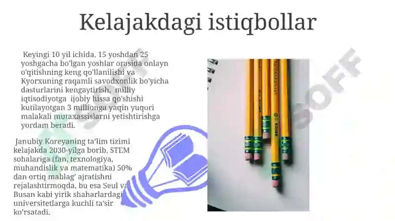 Qiyosiy pedagogika korea ta’lim tizimi 7