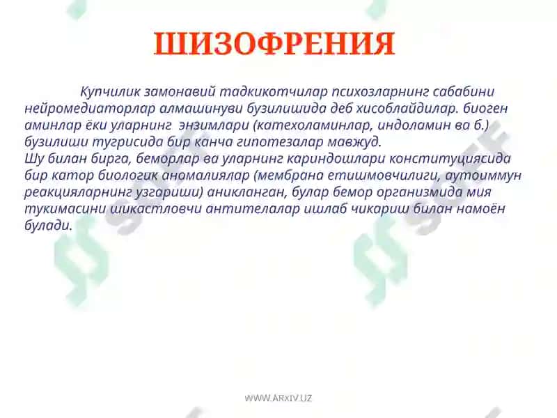 Шизофрения 7