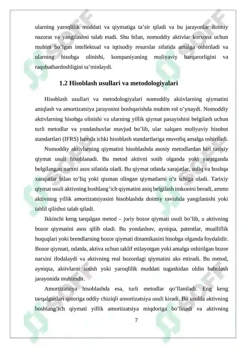 Nomoddiy aktivlarning hisobi 7