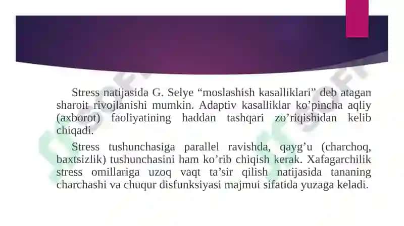 Stress psixofiziologiyasi 7