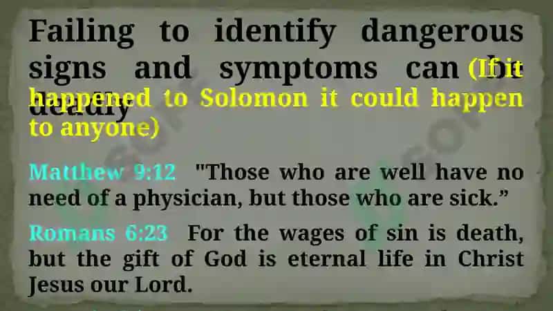 Signs and Symptoms 7