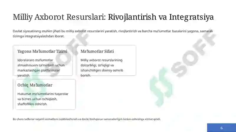 Axorotlashtirish sohasida davlat siyosati 7